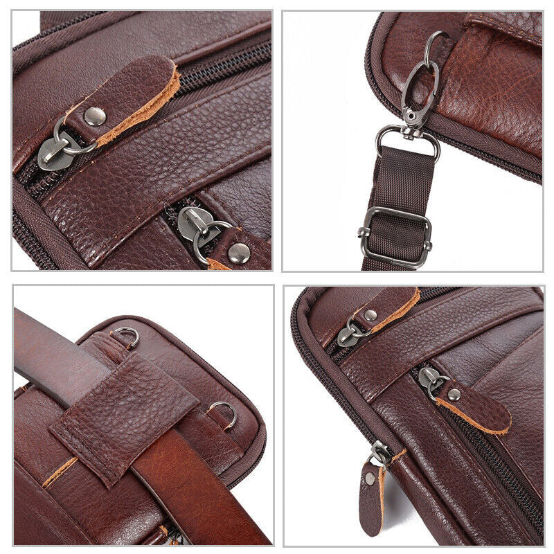 Crossbody Phone Pouch (leather)