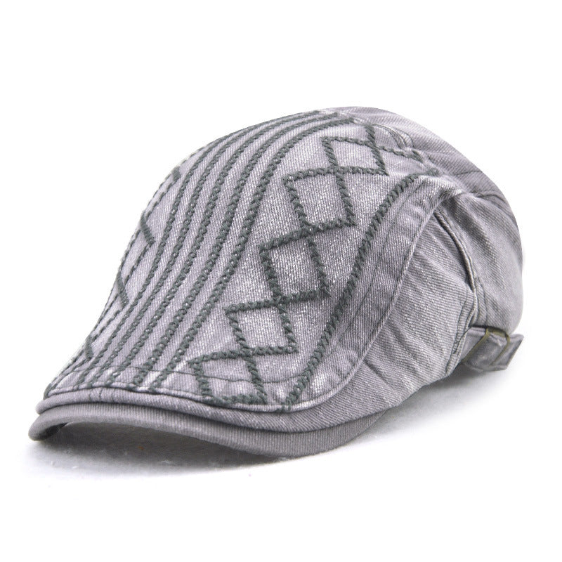 Diamond "Ivy" Cap Embroidery Thread Fashion Hat