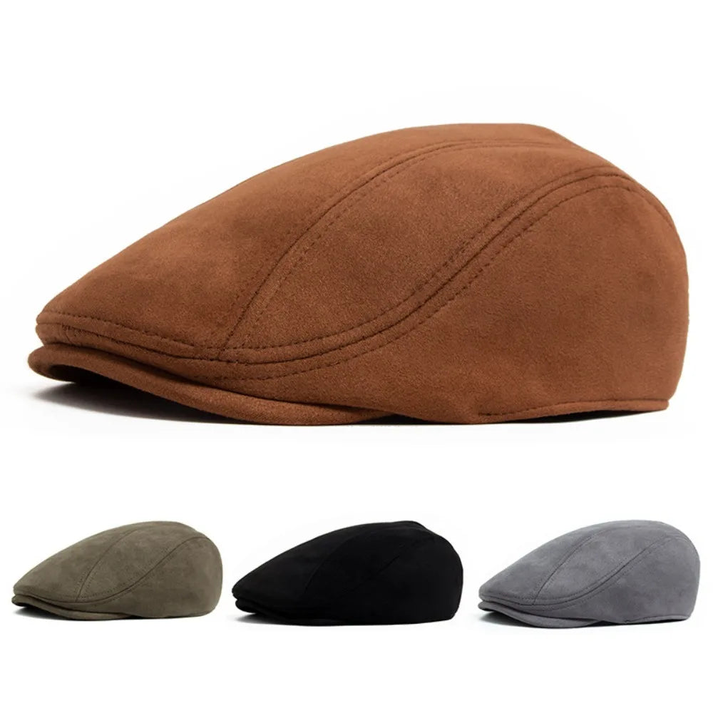 "Ivy" Cap (Suede)