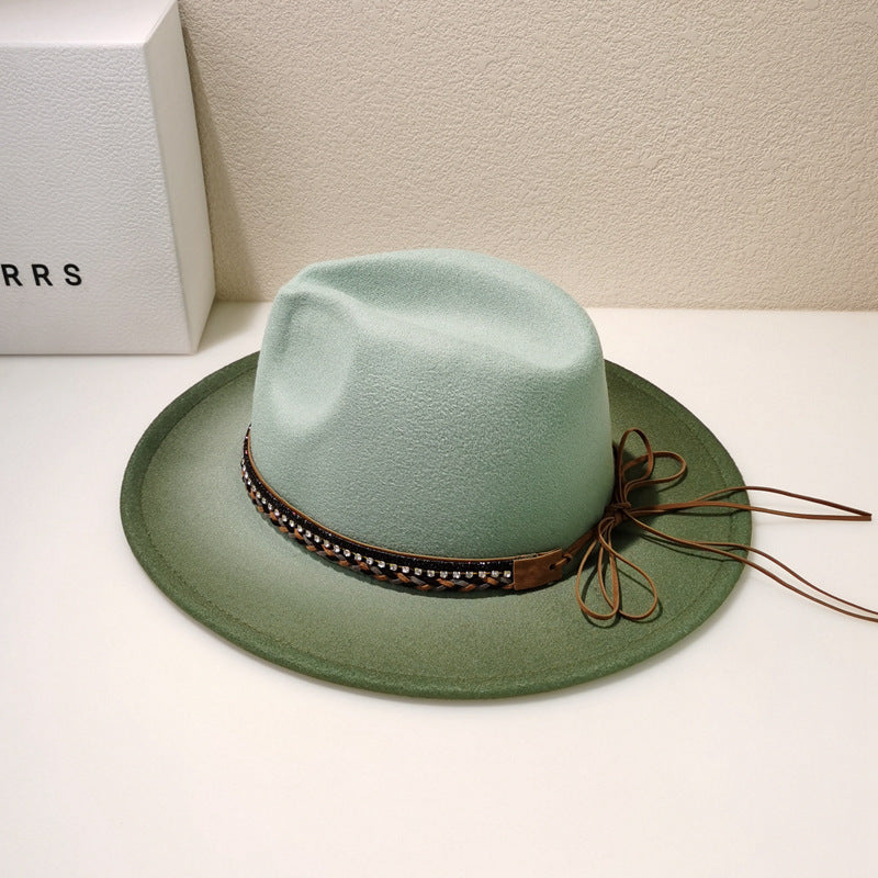 "Vintage Fedora" w/ custom hatband