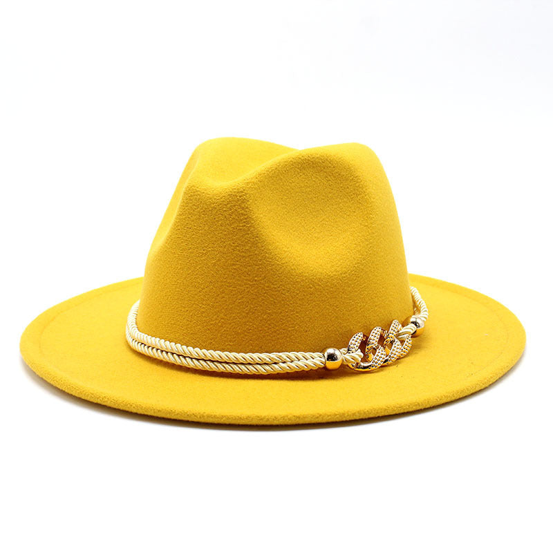 "Fancy Fedora" w/ gold band