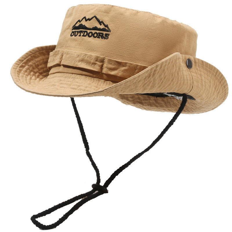 "Outdoor" Mountaineering Cotton Sun-proof Bucket Hat