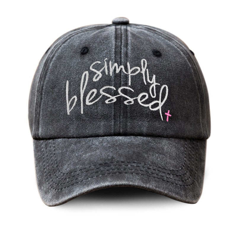 "Simply Blessed" Baseball Cap