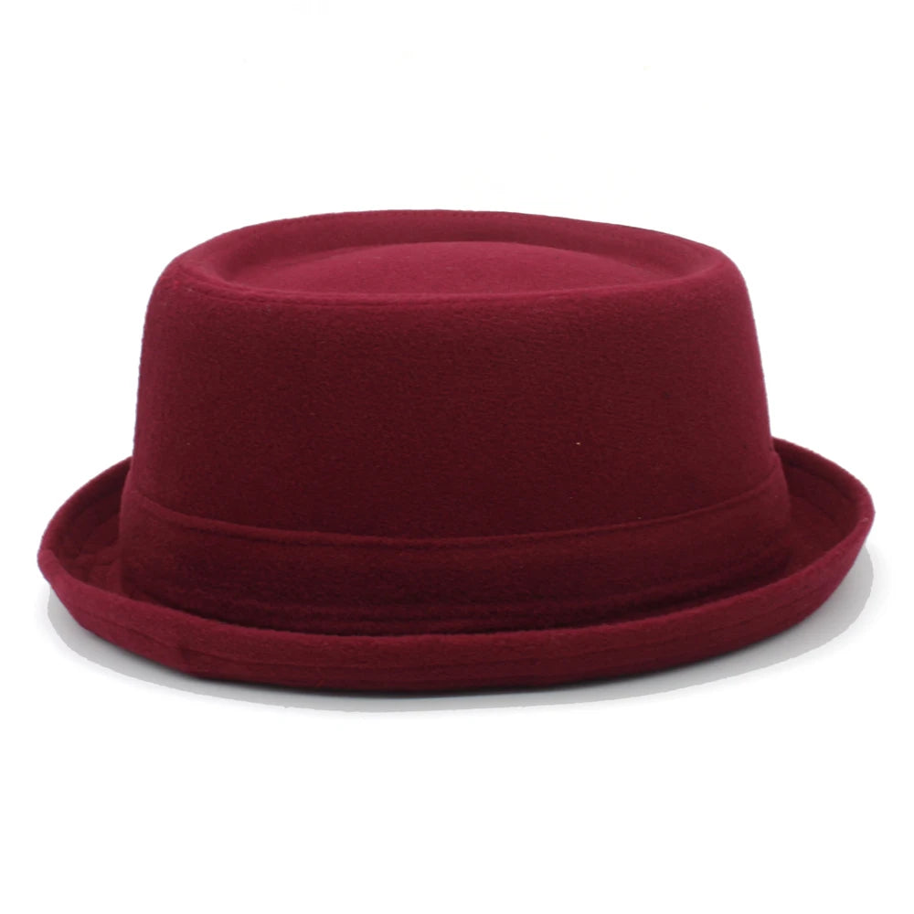 "Stingy-Brim" Fedora w/ feather
