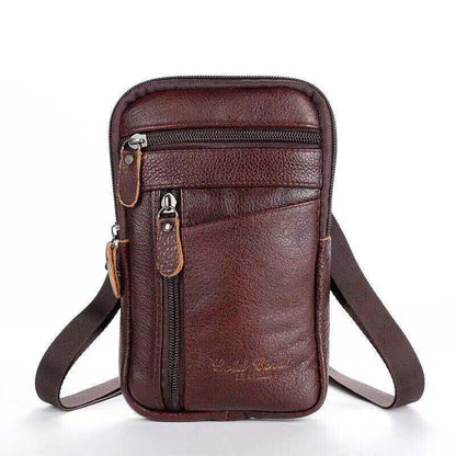 Crossbody Phone Pouch (leather)
