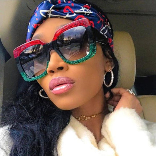 "Big Lens" Retro Fashion Sunglasses