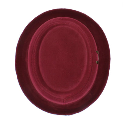"Stingy-Brim" Fedora w/ feather