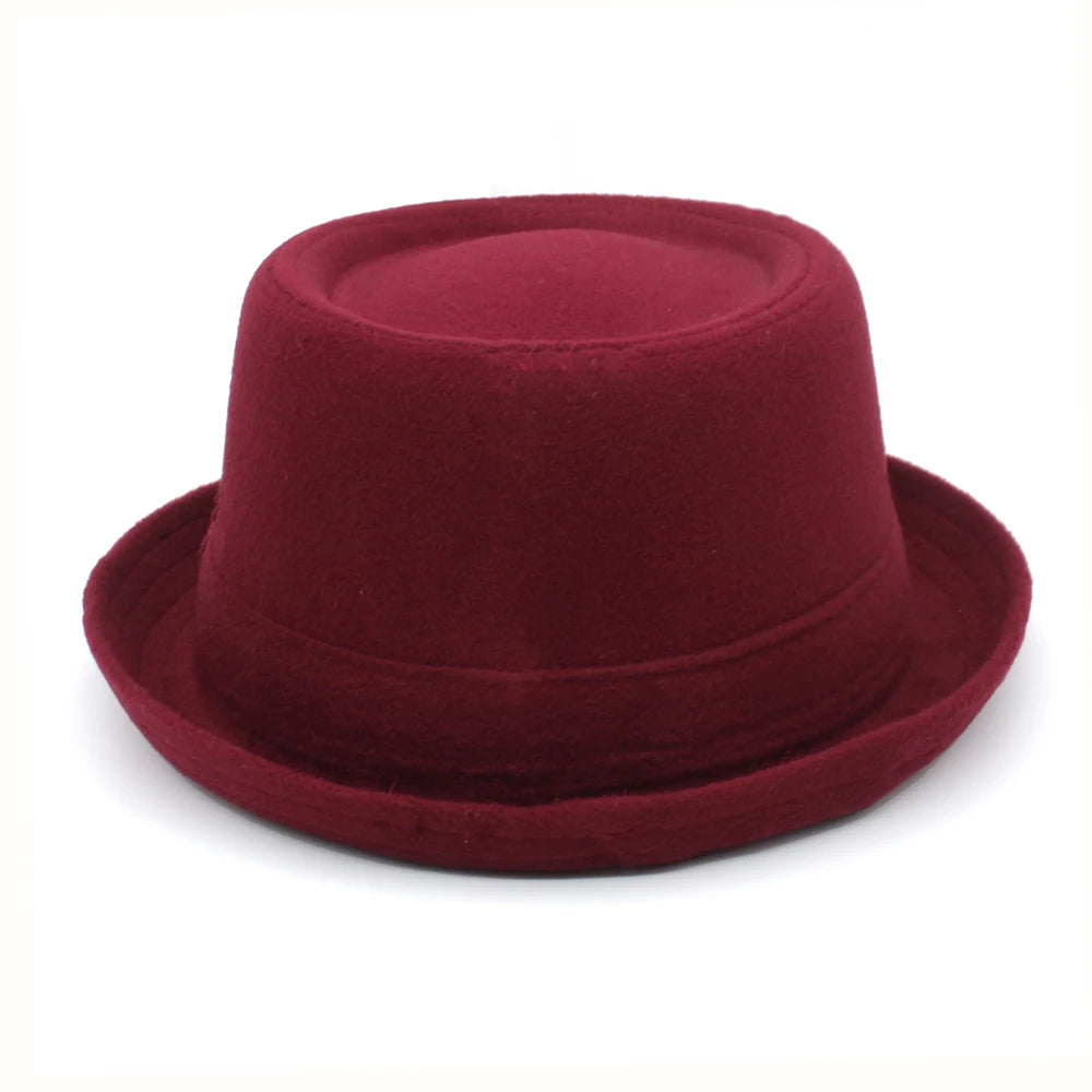 "Stingy-Brim" Fedora w/ feather