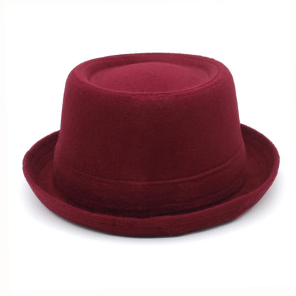 "Stingy-Brim" Fedora w/ feather