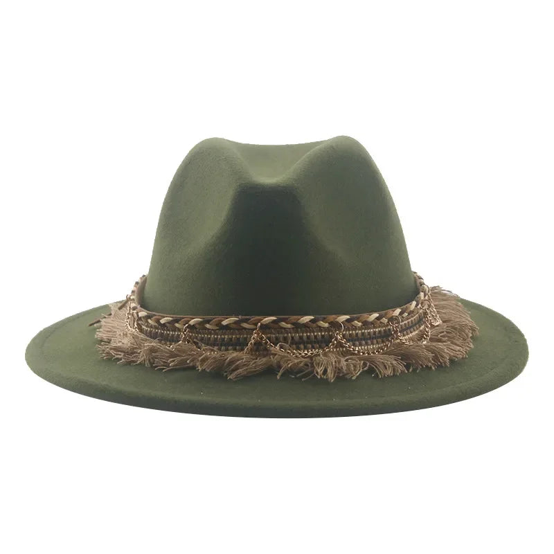 "Panama Fedora" w/ luxury band