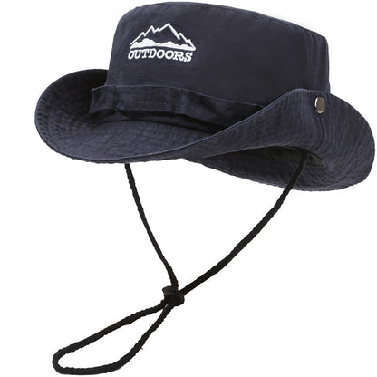 "Outdoor" Mountaineering Cotton Sun-proof Bucket Hat
