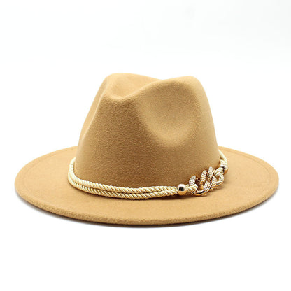 "Fancy Fedora" w/ gold band